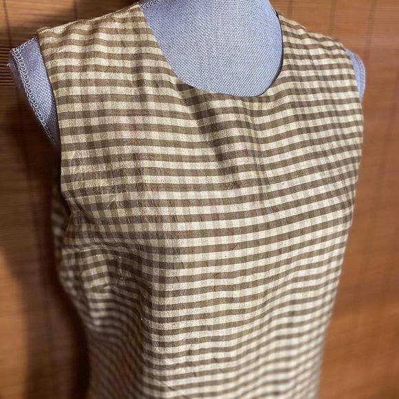 Banana Republic 100% Silk Sheath Back Zippered Fully Lined Dress Size 8 - Picture 2 of 5